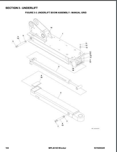 jerr dan wheel lift parts diagram