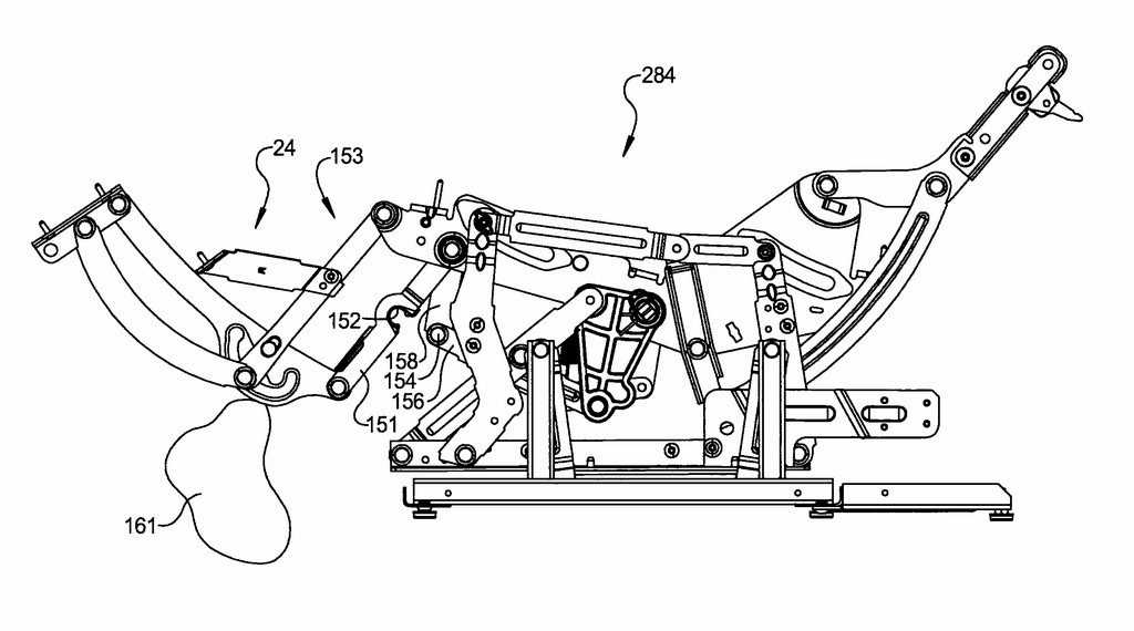 rocker recliner parts diagram