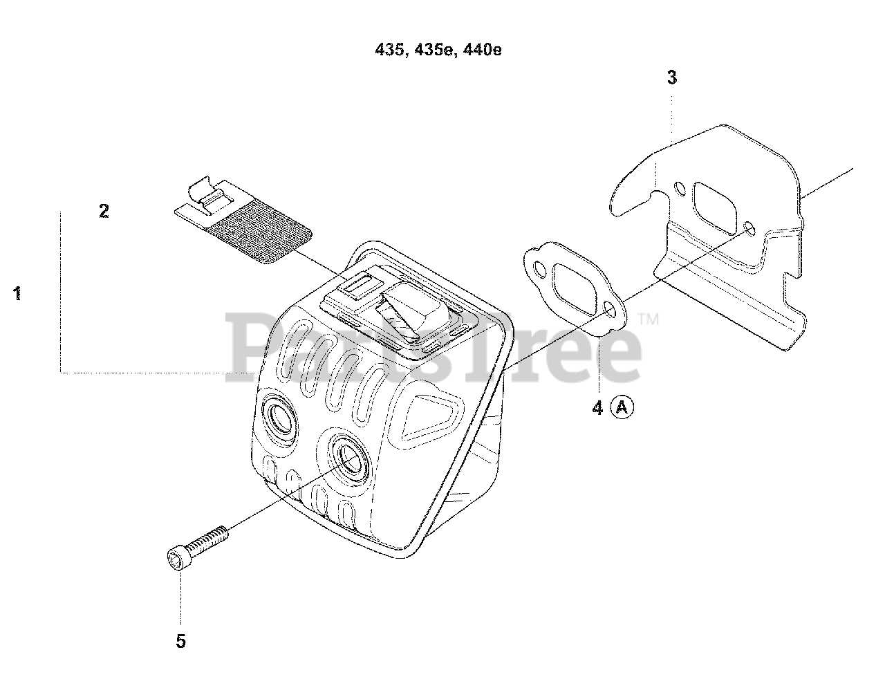 husqvarna 440 parts diagram