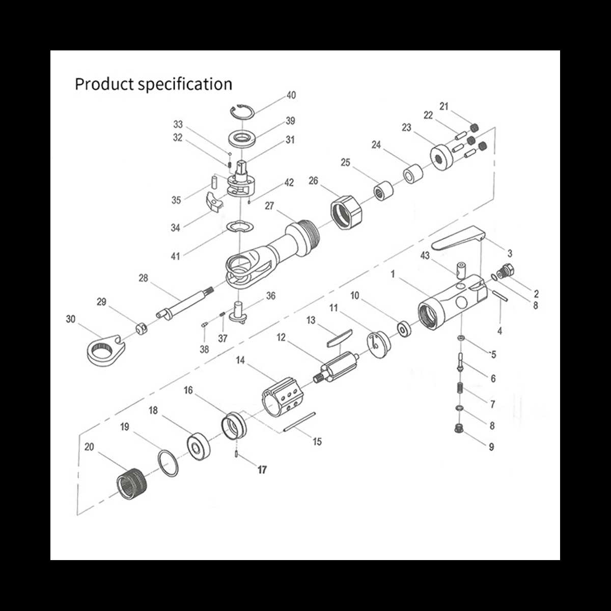 ratchet parts diagram