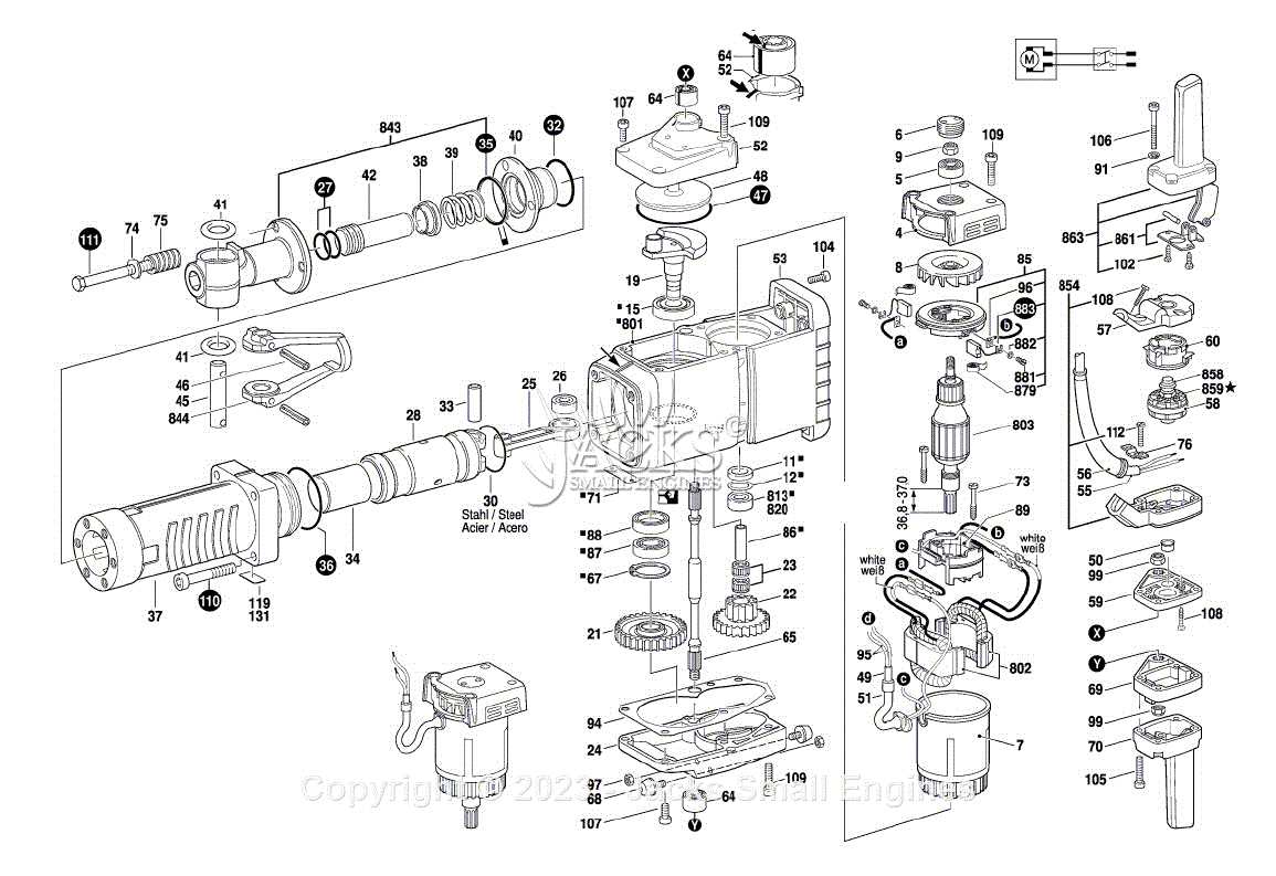 parts of a hammer diagram