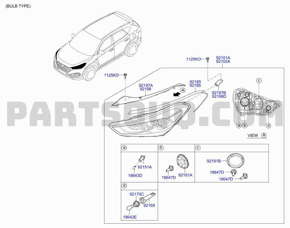 hyundai tucson parts diagram