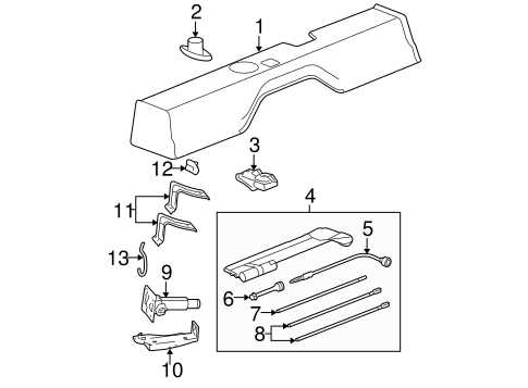 2009 chevy silverado parts diagram