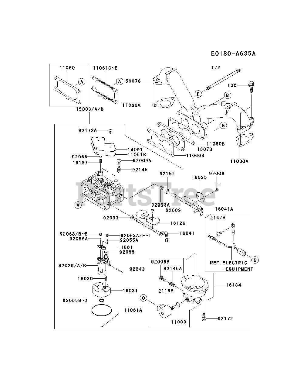 nikki carb parts diagram