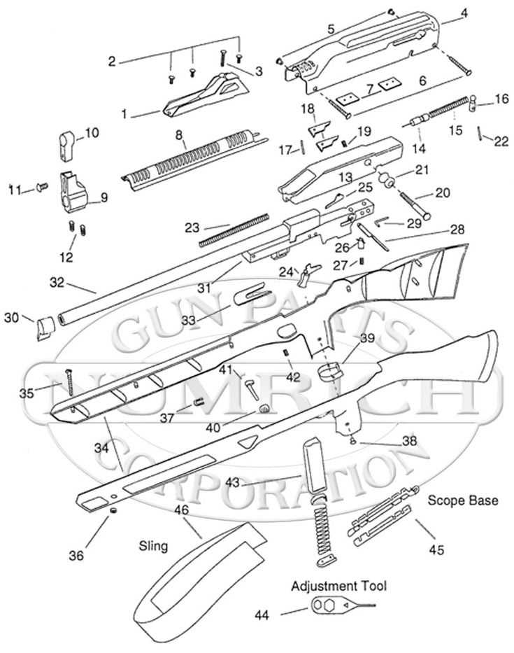 remington 1100 parts diagram