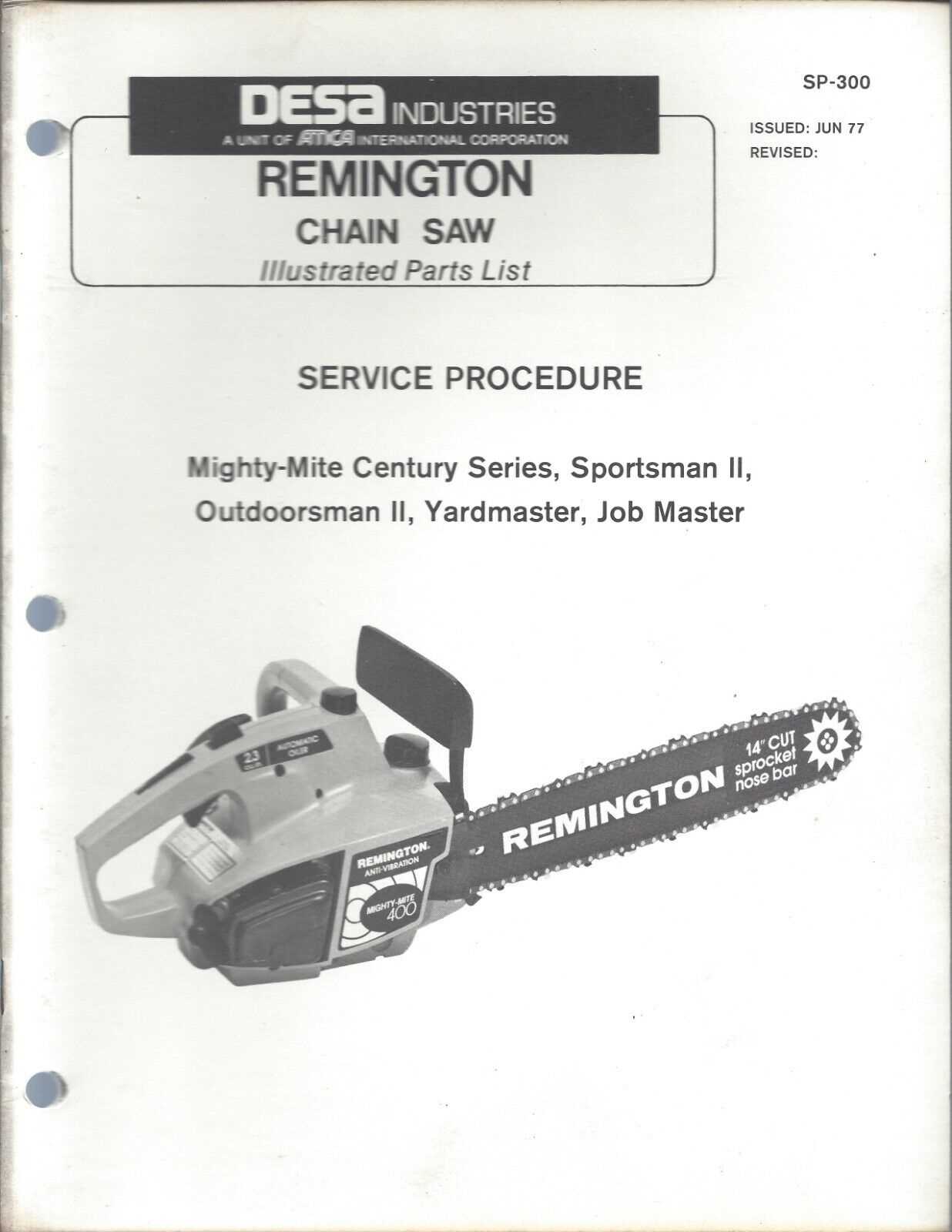 remington chainsaw parts diagram