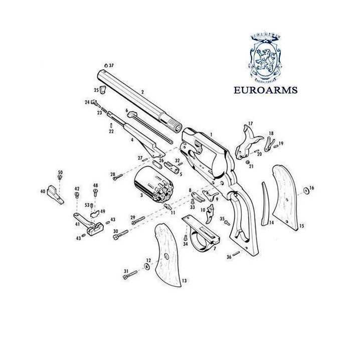 revolver parts diagram