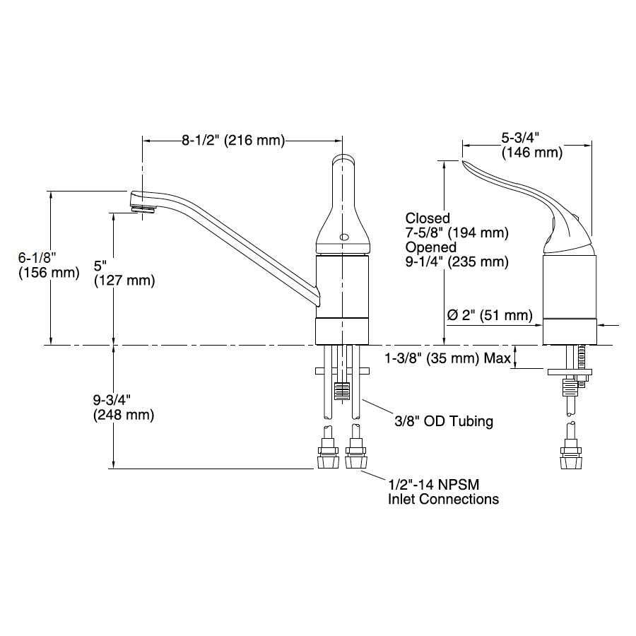 old kohler faucet parts diagram