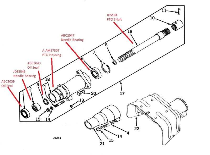 john deere 1010 parts diagram