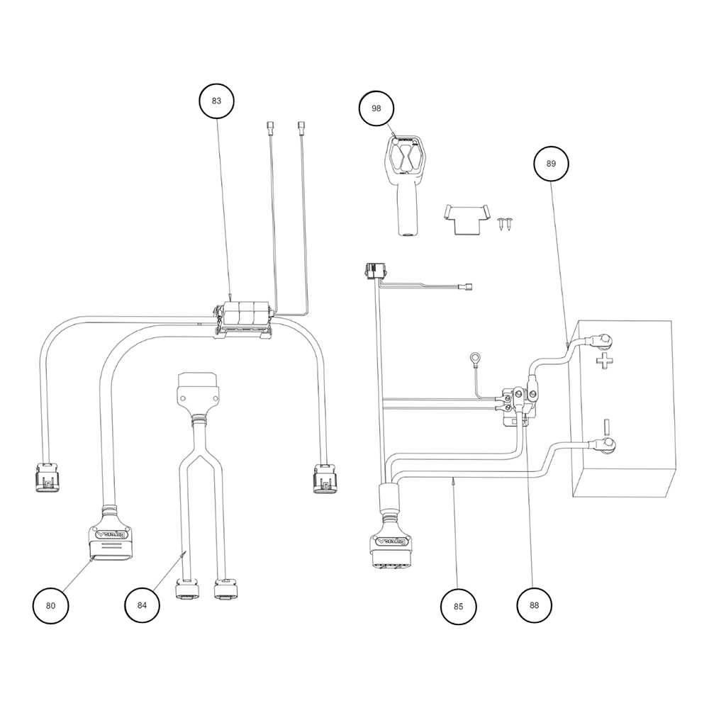 snowdogg plow parts diagram