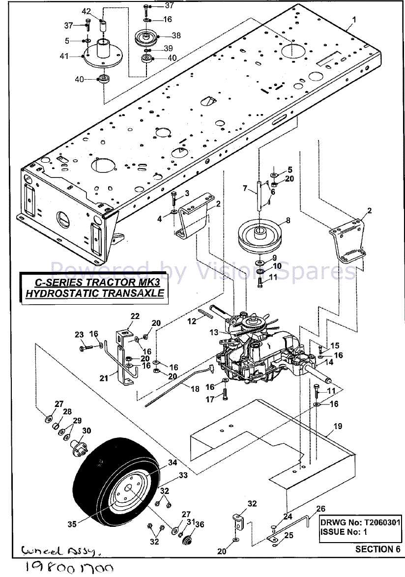 craftsman riding mower steering parts diagram