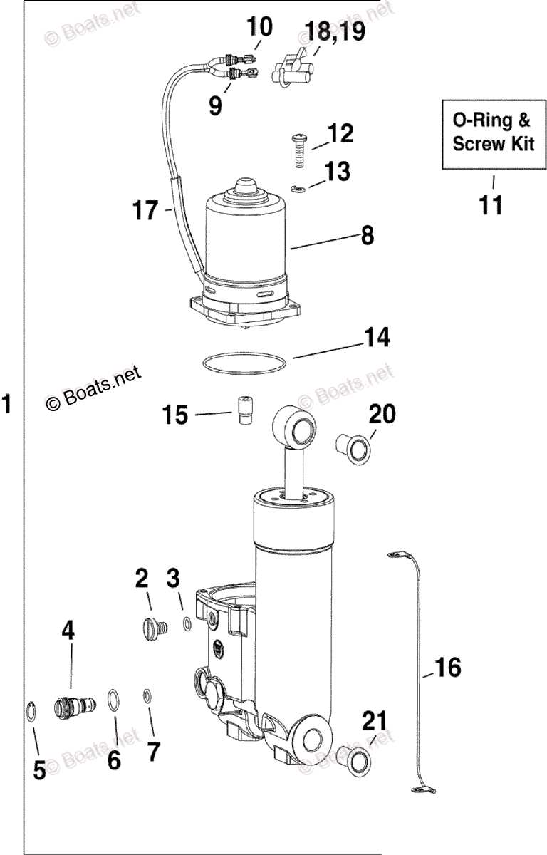 evinrude 15 hp parts diagram