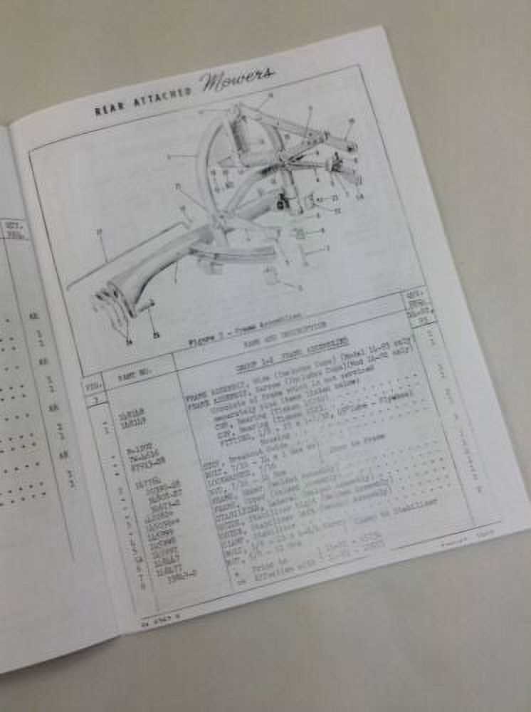 ford 309 planter parts diagram