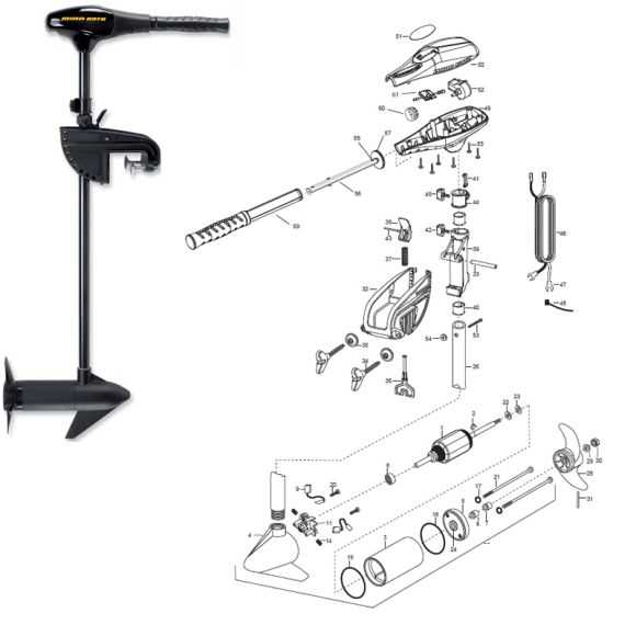 trolling motor parts diagram