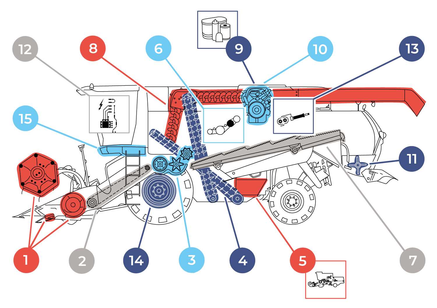 new holland 55 rake parts diagram