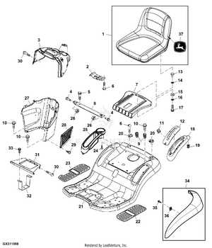 john deere l120a parts diagram