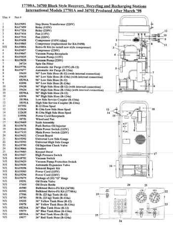 robinair 34288 parts diagram