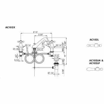 rohl faucet parts diagram