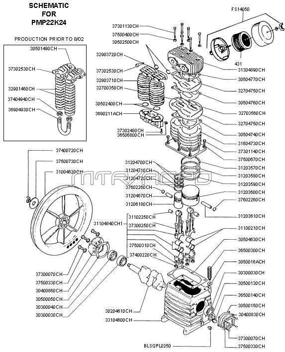 rolair compressor parts diagram