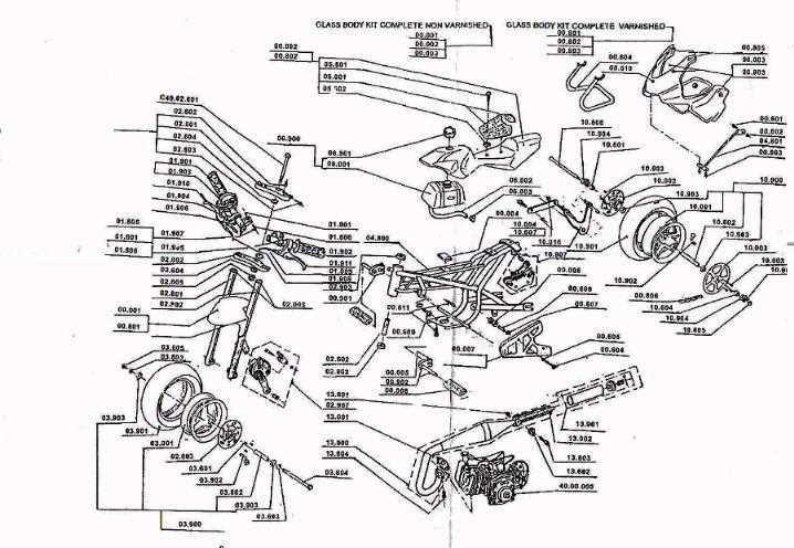 chinese 110cc engine parts diagram