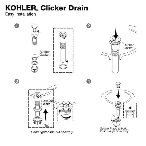 kohler bathroom faucet parts diagram