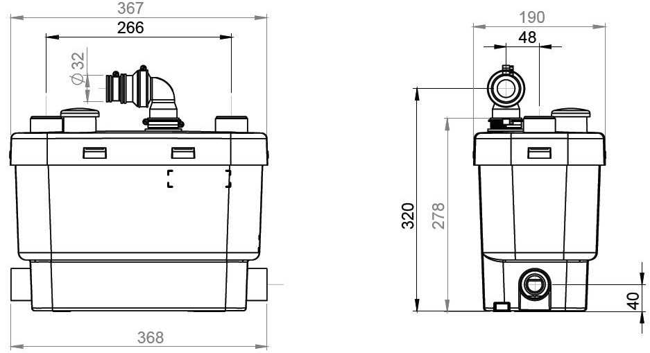 saniflo parts diagram