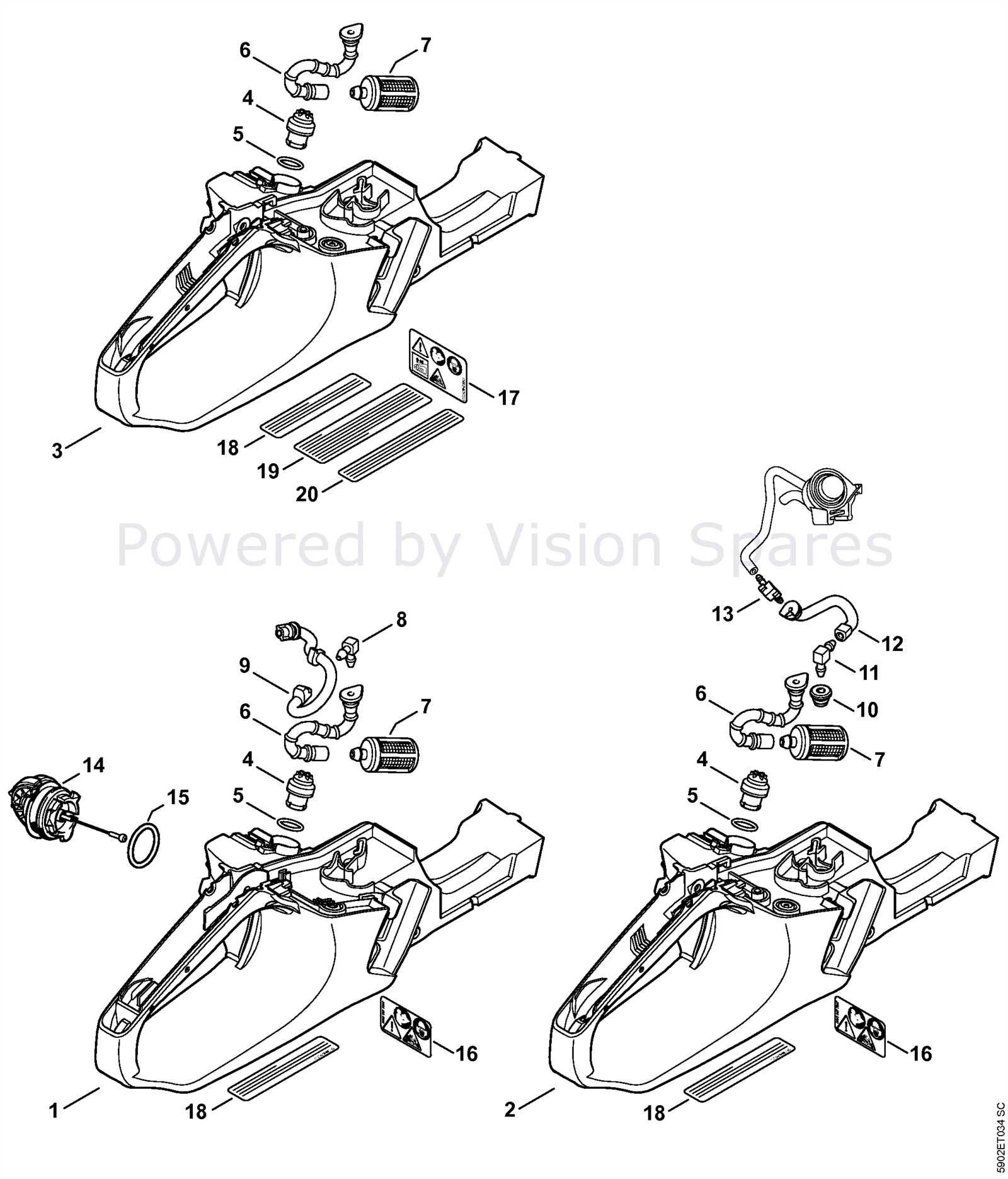 stihl ms 261 parts diagram