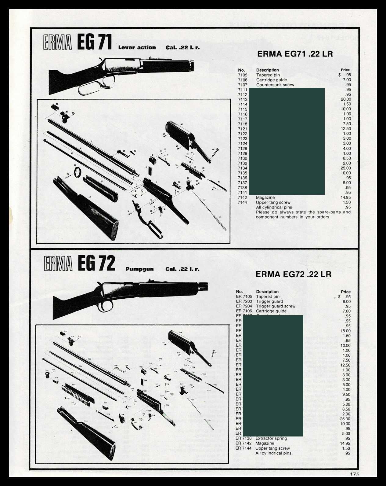 henry 22 lever action parts diagram