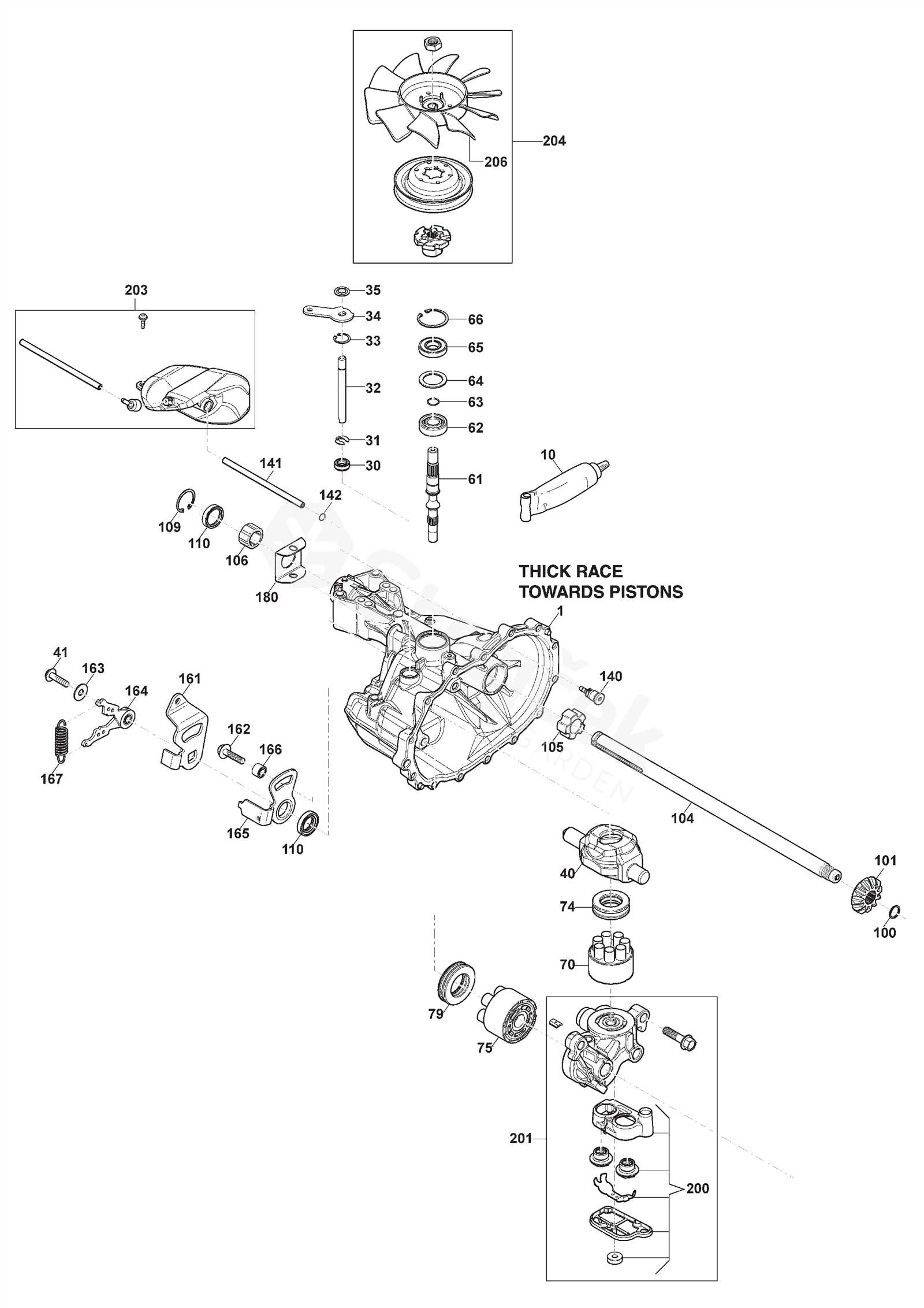 tuff torq k46 parts diagram