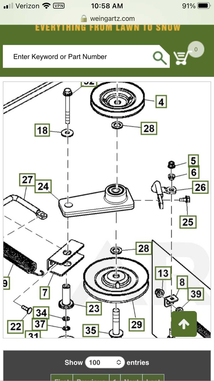 john deere z255 parts diagram