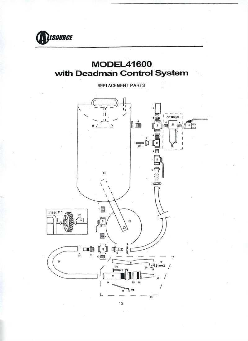 sandblaster parts diagram