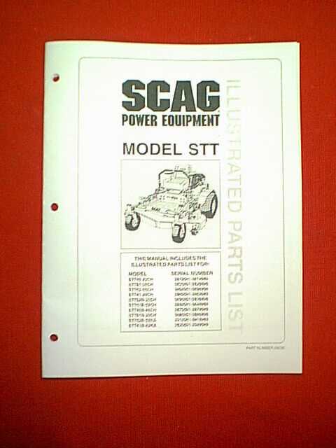 scag turf tiger 2 parts diagram