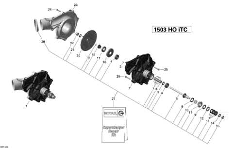 sea doo parts diagram