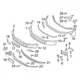 ford f 150 body parts diagram