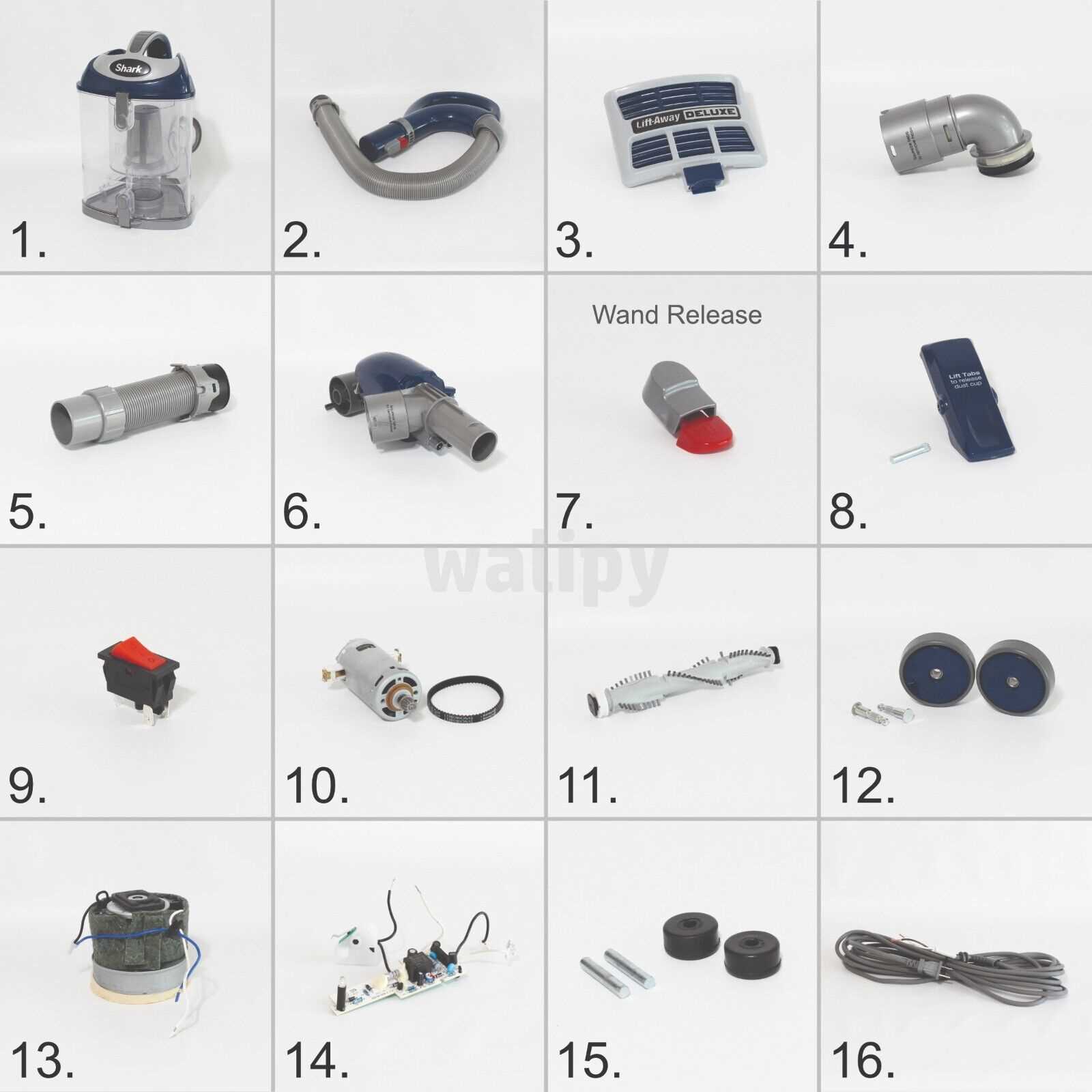 shark nv752 parts diagram