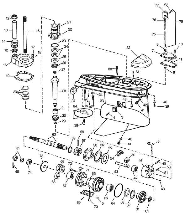 omc cobra outdrive parts diagram