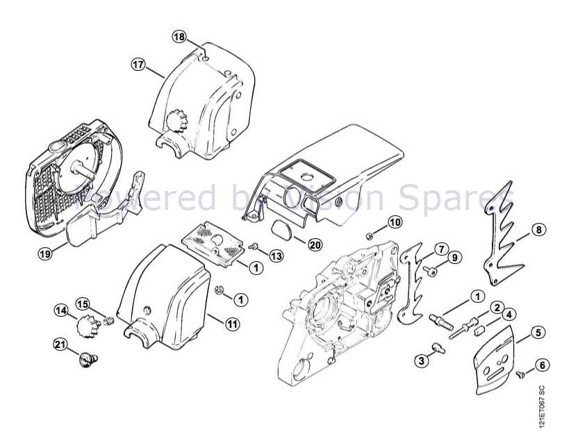 stihl 028 parts diagram