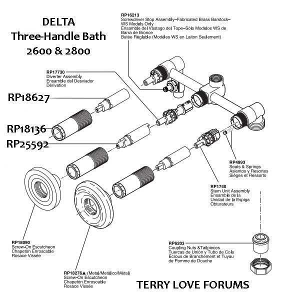 shower valve parts diagram