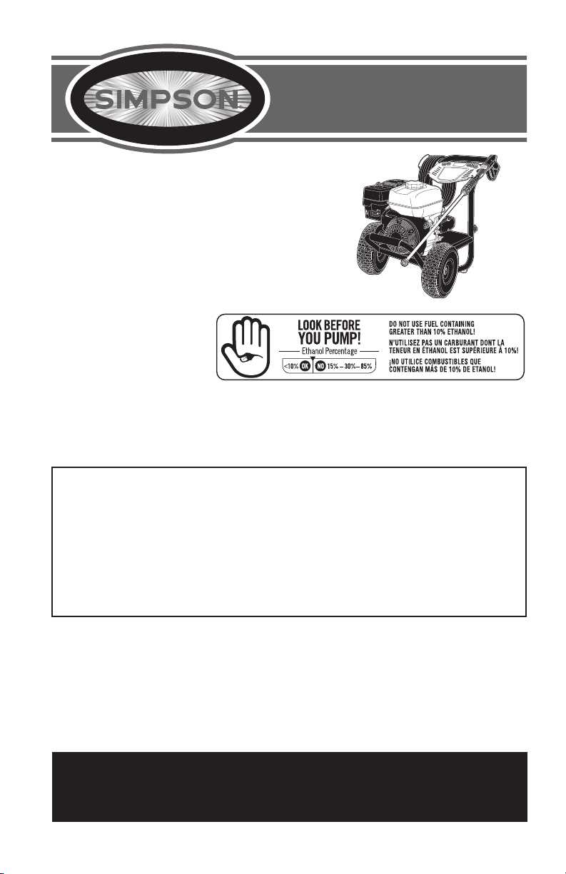 simpson 3400 pressure washer parts diagram