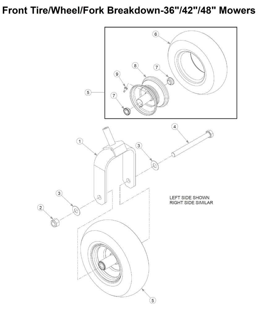 hustler fastrak parts diagram