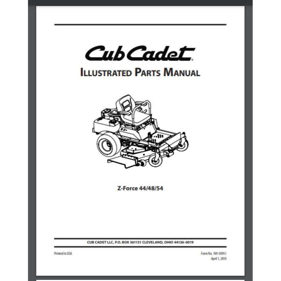 cub cadet volunteer parts diagram