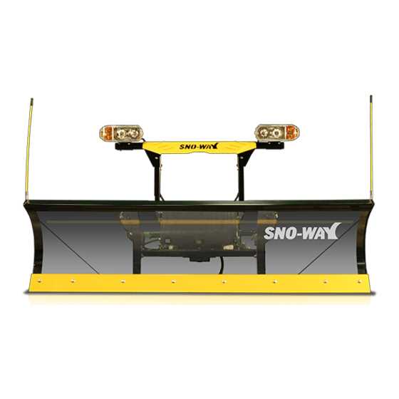 sno way plow parts diagram