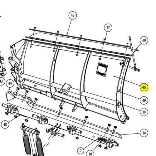 snowdogg plow parts diagram