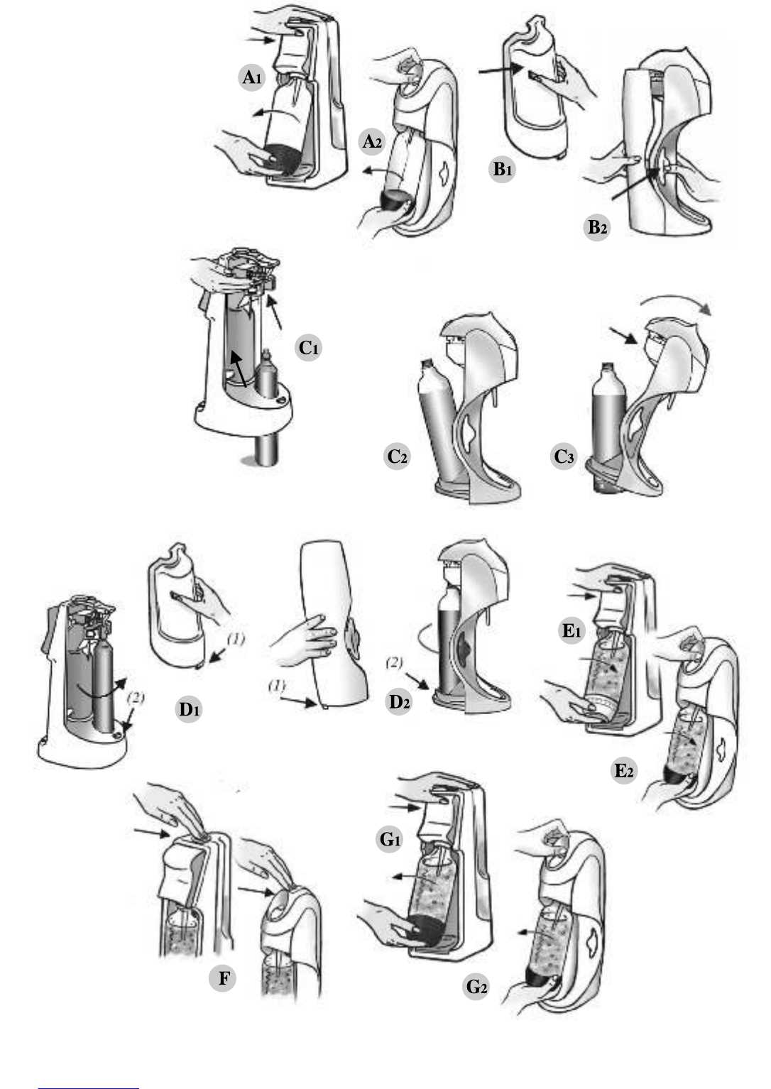 sodastream parts diagram