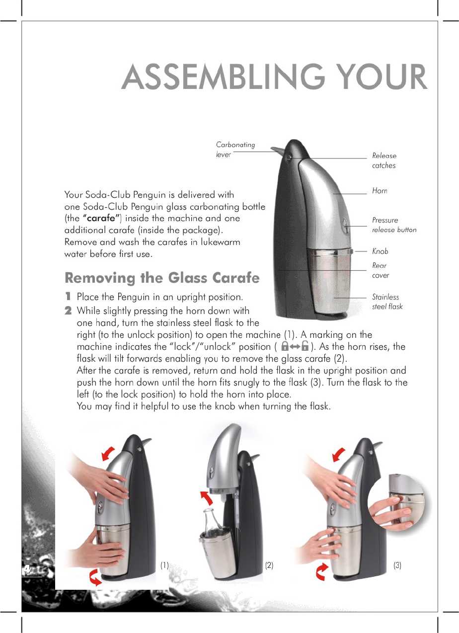 sodastream parts diagram