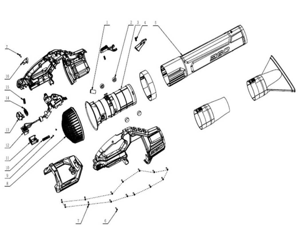 dr leaf vac parts diagram