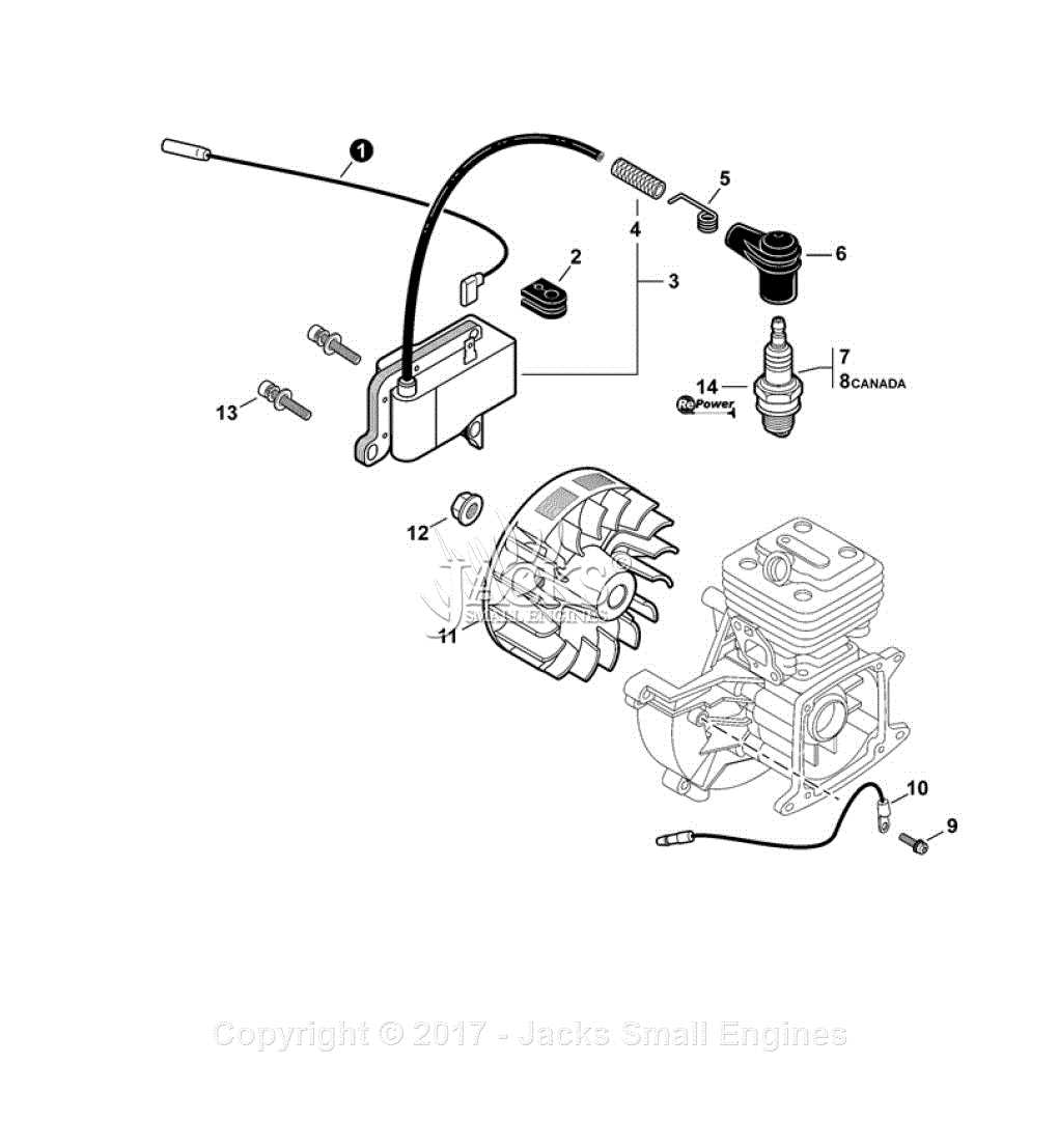 srm 230 parts diagram