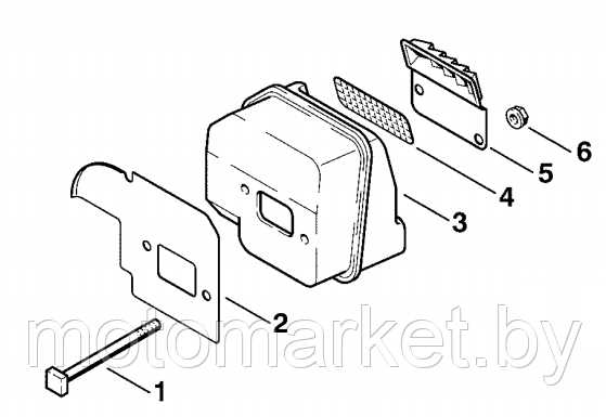 stihl 017 parts diagram