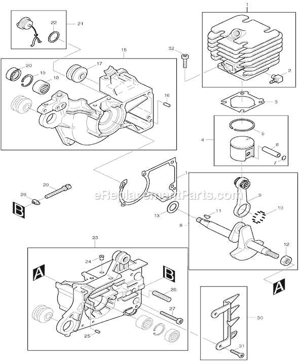 stihl 028 chainsaw parts diagram