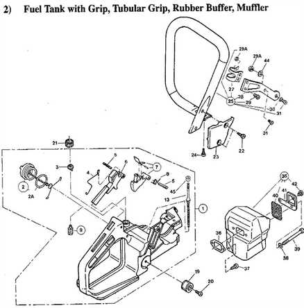 stihl 029 parts diagram